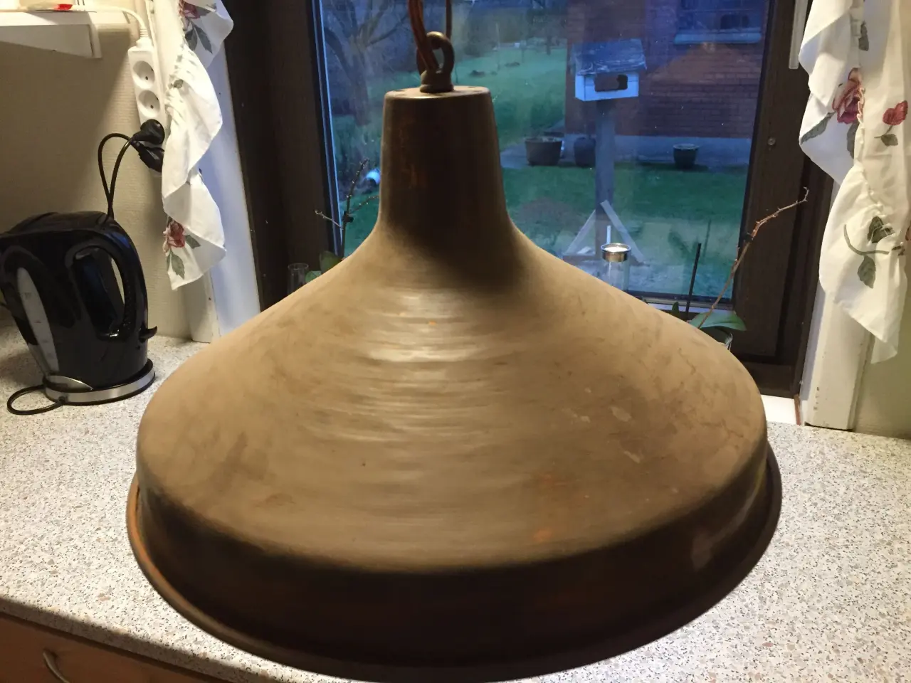 Billede 3 - Kobber lampe