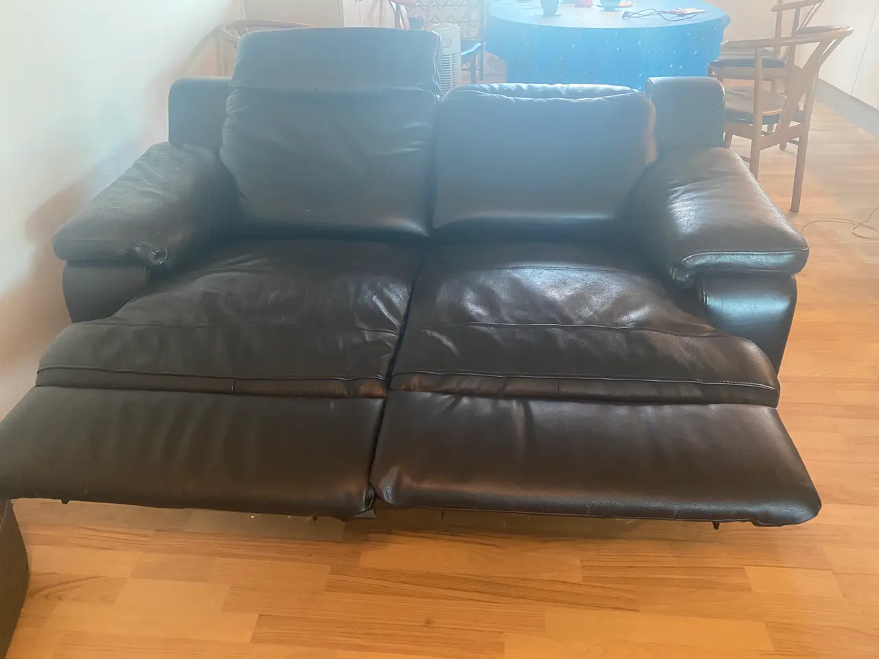 Billede 2 - 2stk  Dublin 2 pers lædersofa med recliner