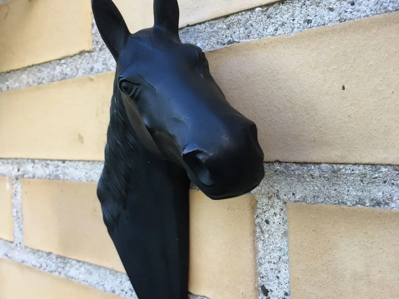 Billede 1 - Hestehoved metal