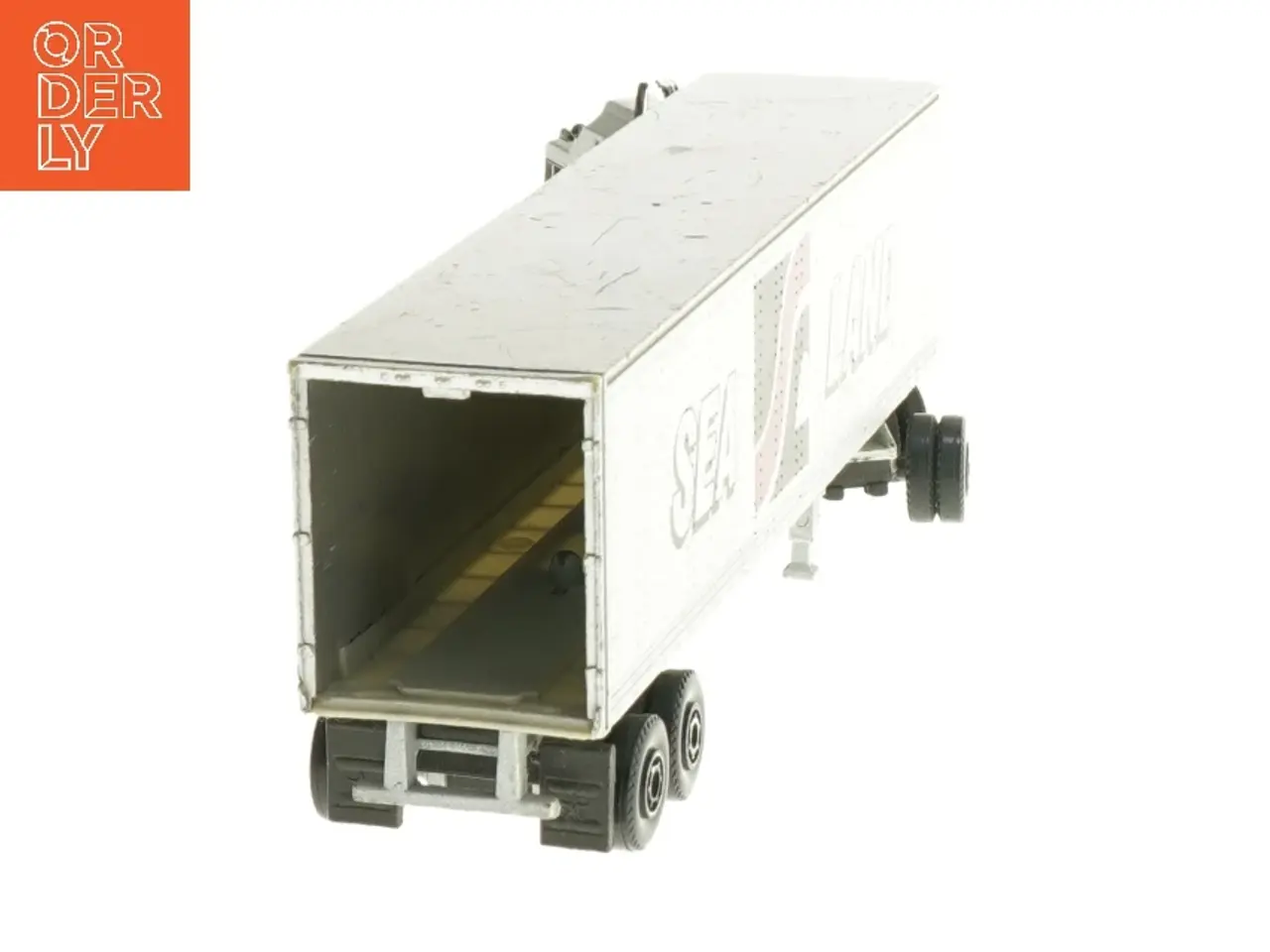 Billede 3 - Model lastebil med Sea Land trailer (str. 27x4 cm)