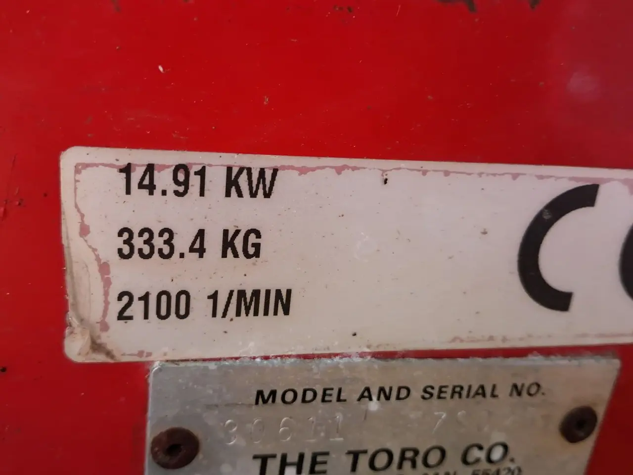 Billede 5 - Toro ProLine 120