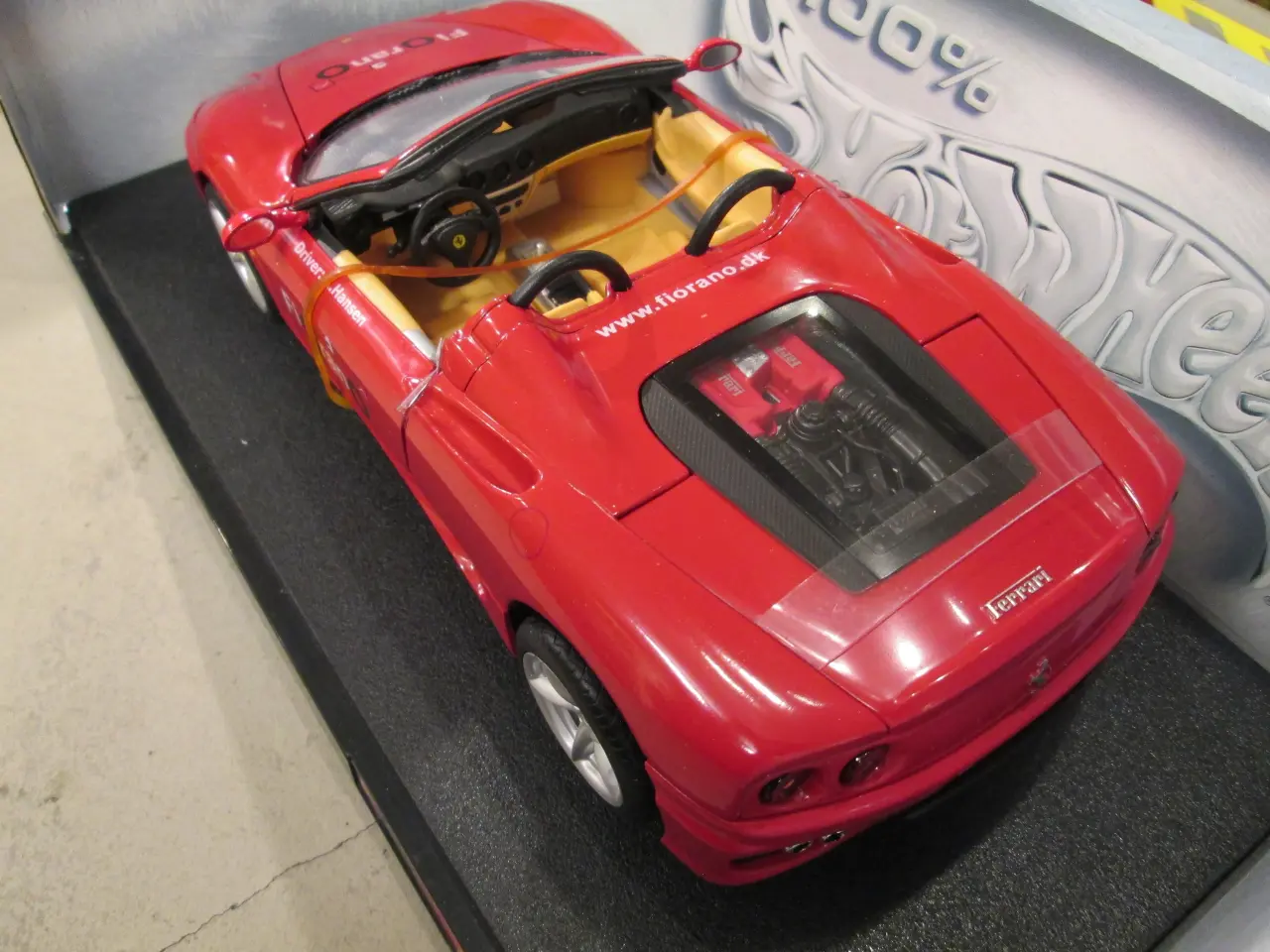 Billede 2 - Modelbil Ferrari 360 Spider HotWheels 1:18