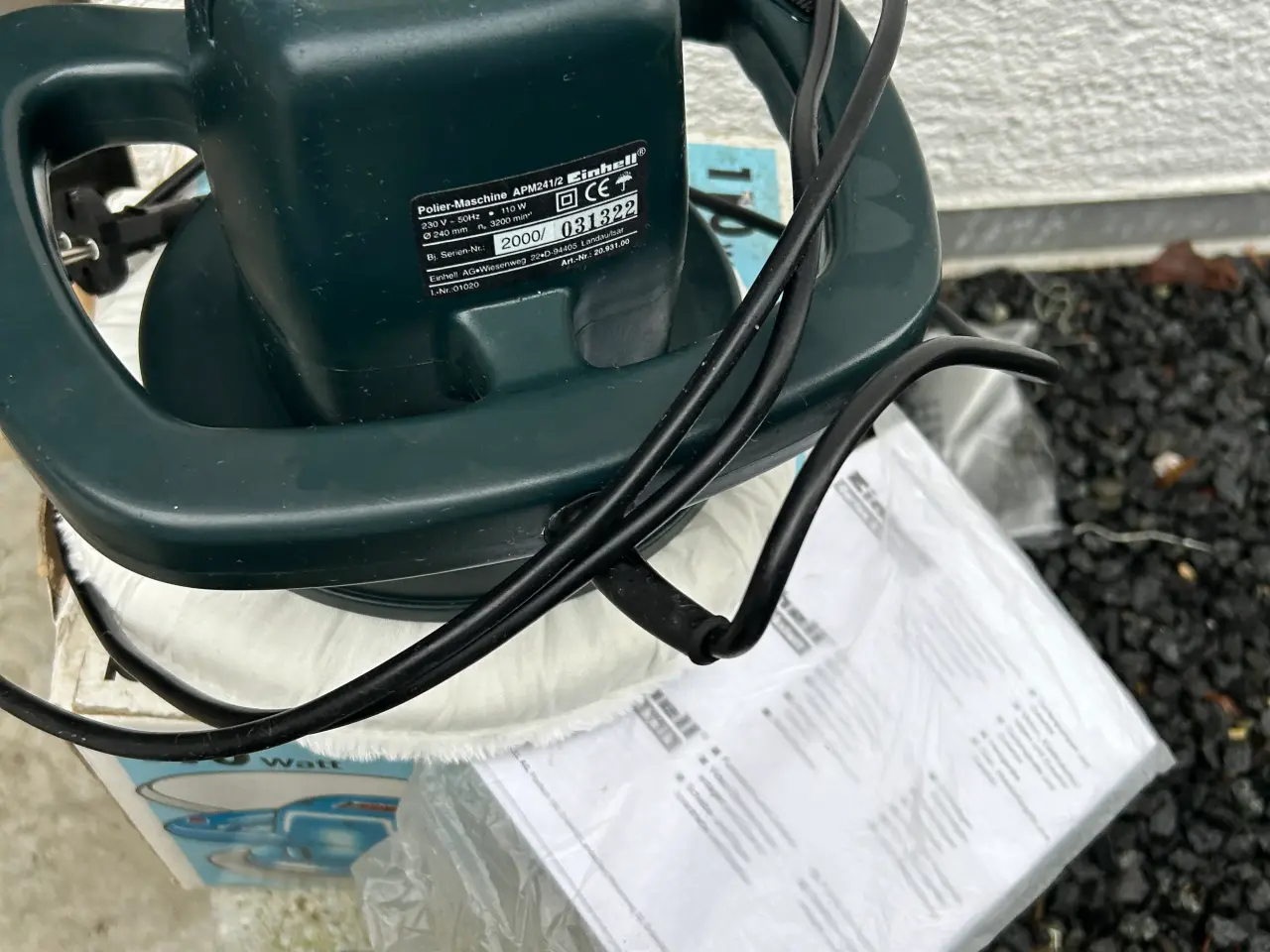 Billede 2 - Polermaskine 500W