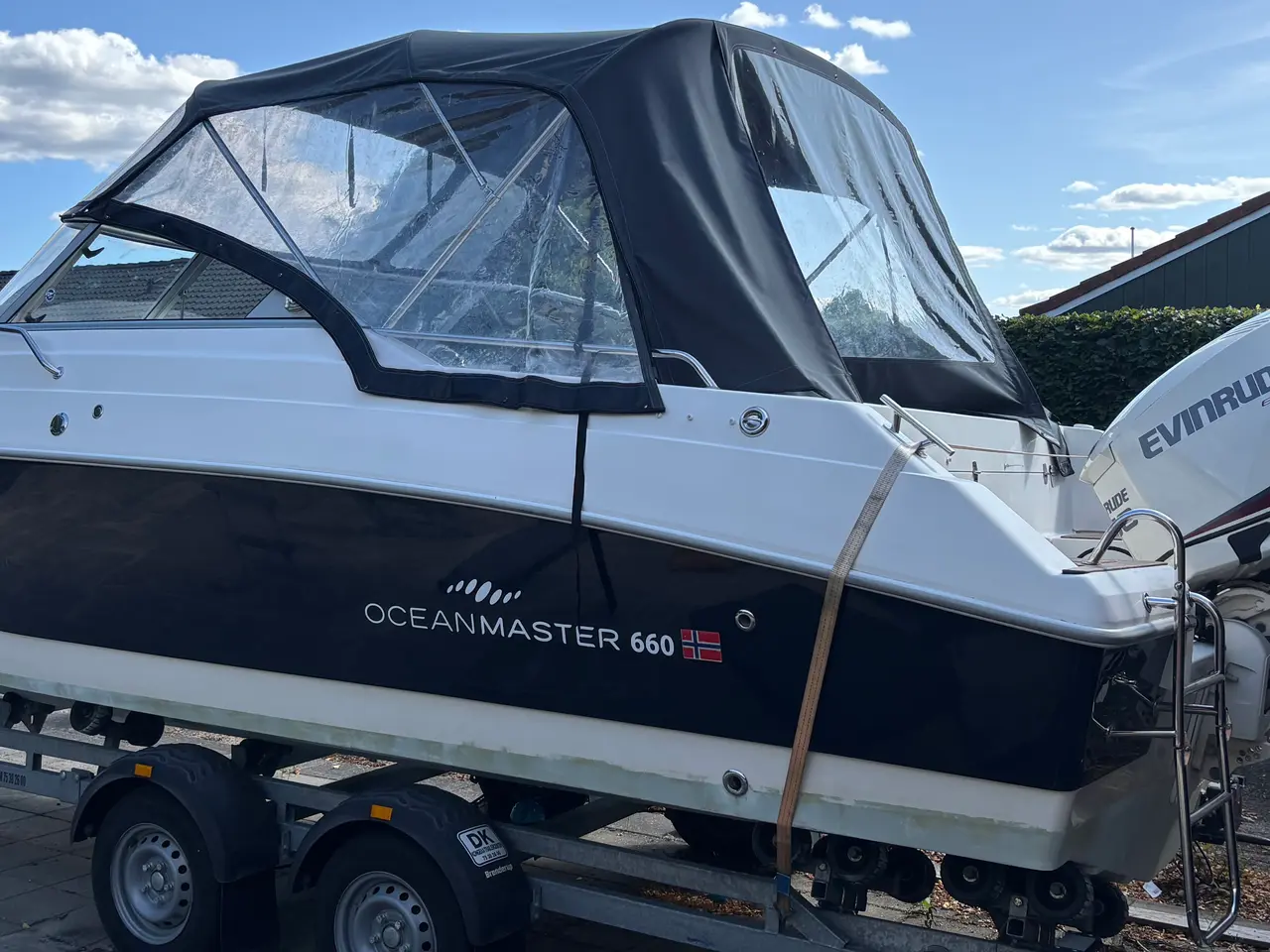 Billede 2 - Oceanmaster 660 DC fra 2014 med Evinrude E-TEC 150