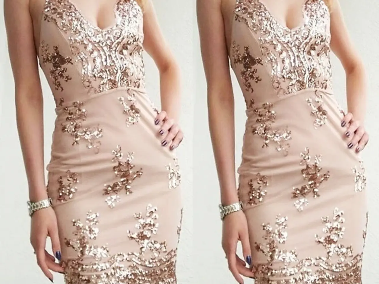 Billede 10 - Sequin Glitter/sparkeling Bodycoon- I.Flere farver