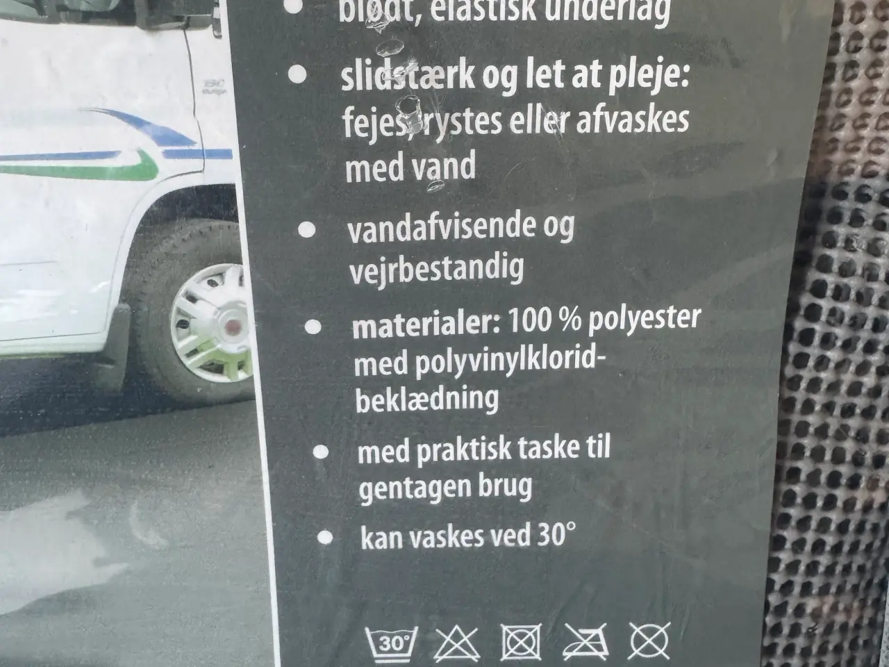 Billede 2 - Telttæppe vandafvisende og vejrbestandig