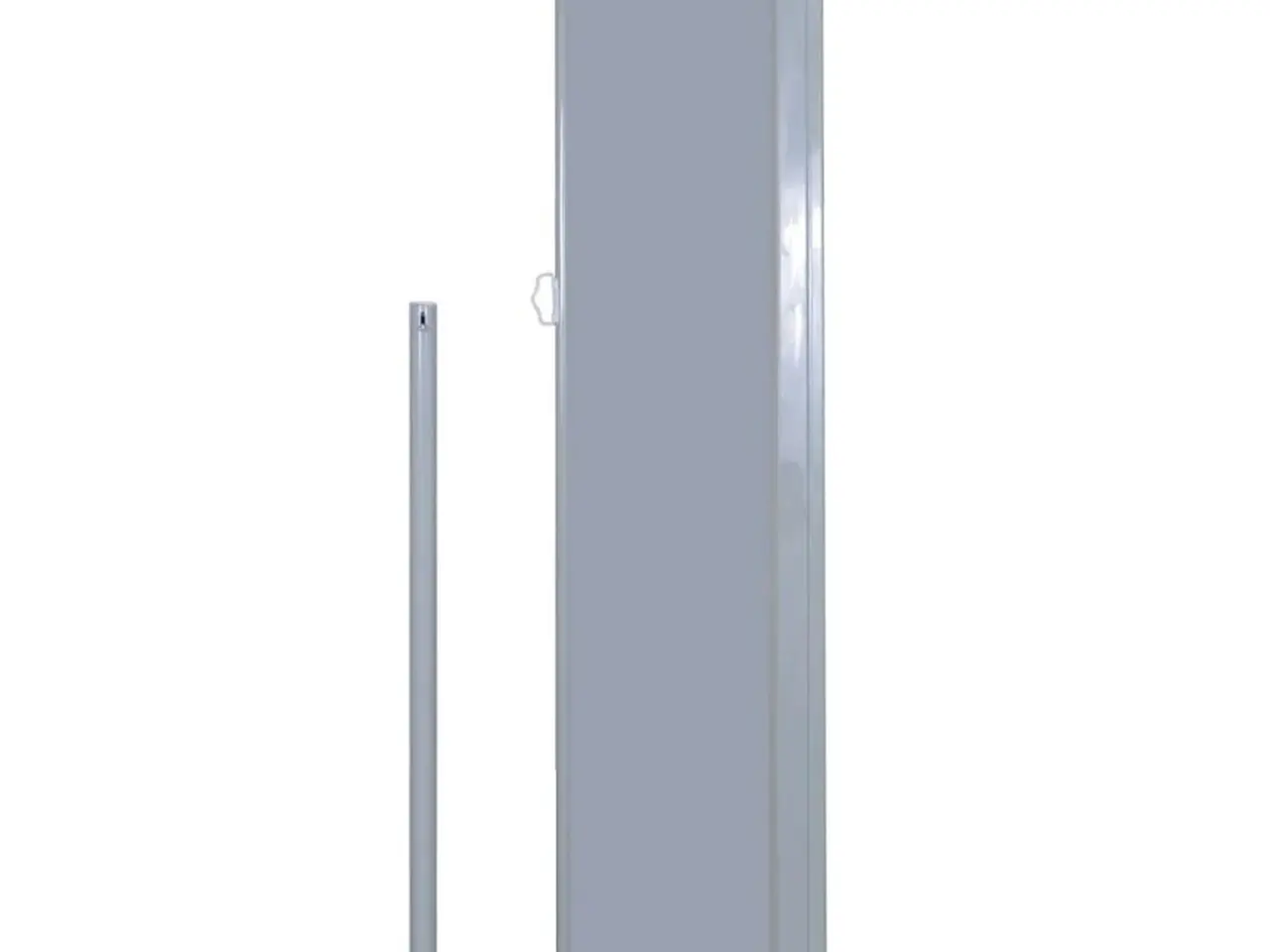 Billede 5 - Sammenrullelig sidemarkise 160 × 500 cm - grå