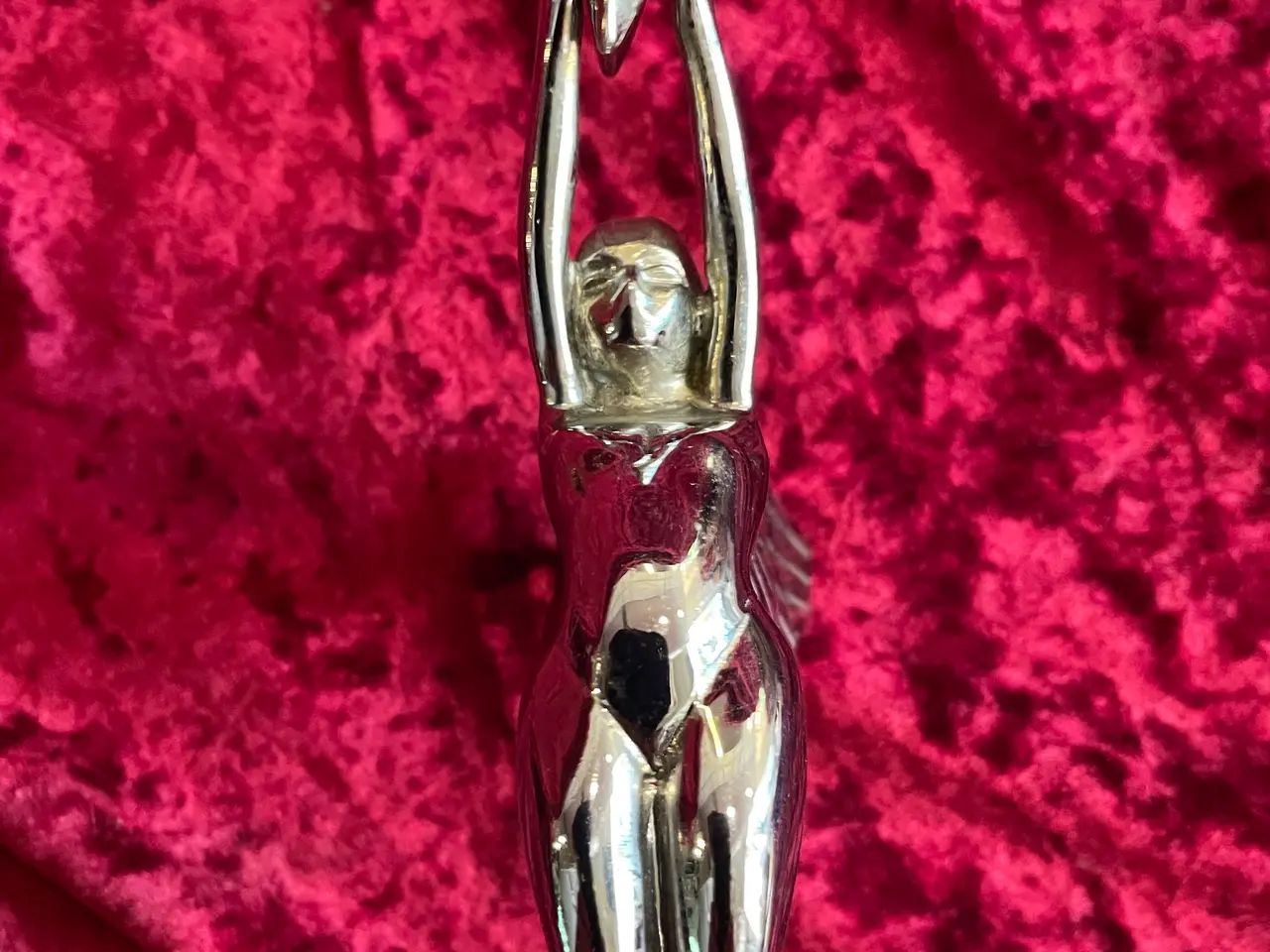 Billede 5 - Kølerfigur forchromet kvinde