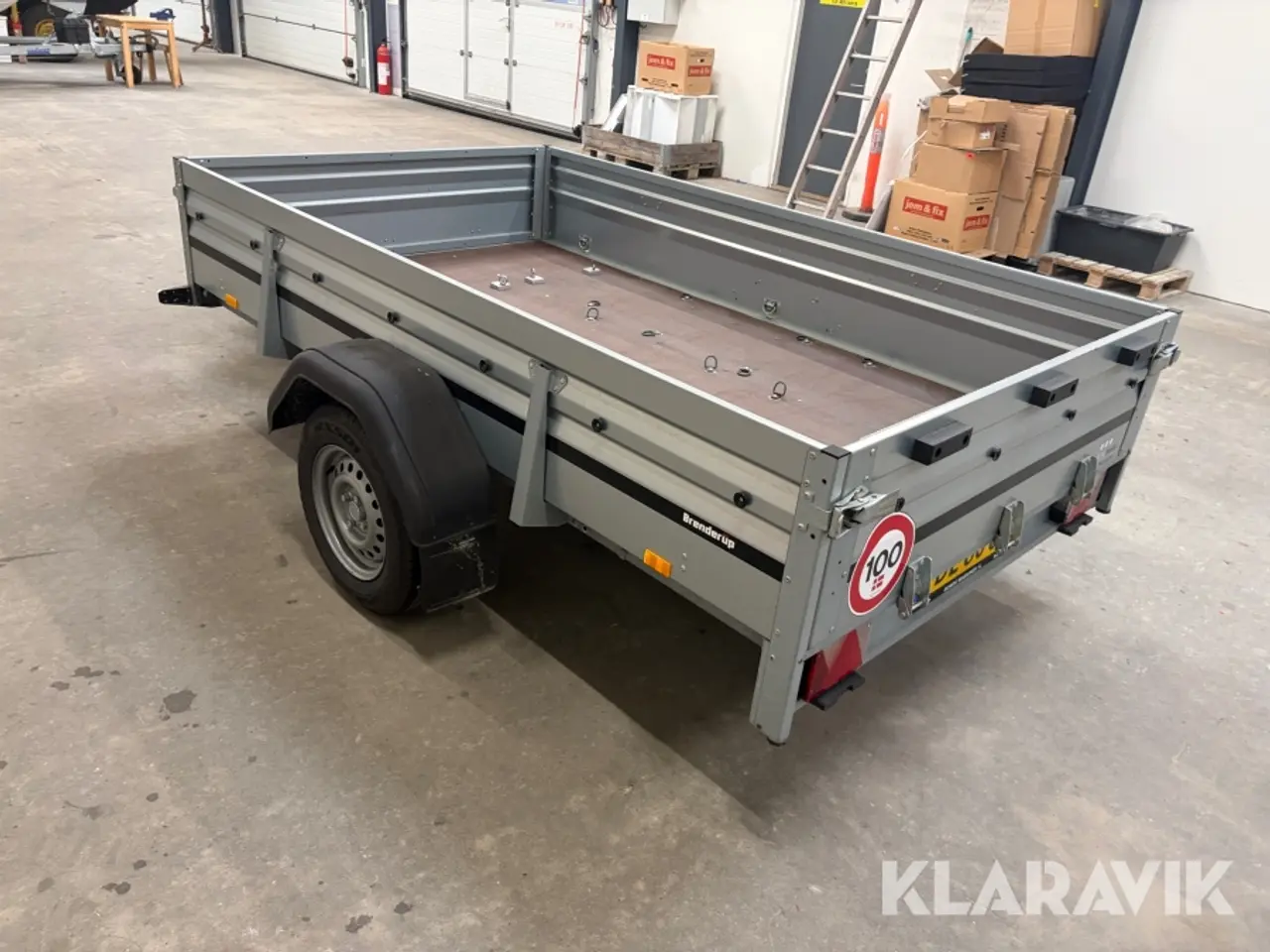 Billede 4 - Tiptrailer Brenderup B05 Temp 100