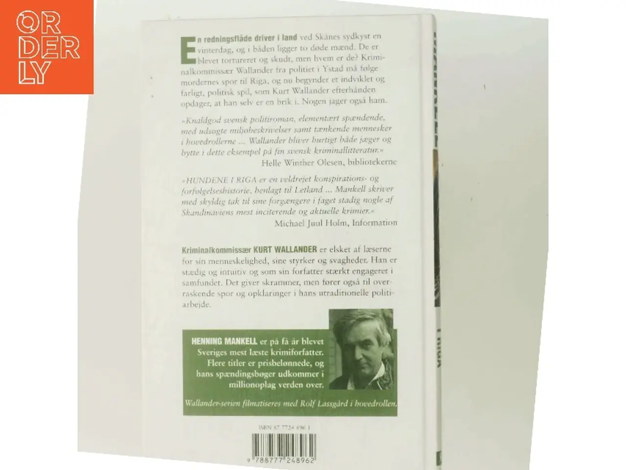 Billede 3 - Hundene i Riga af Henning Mankell (Bog)