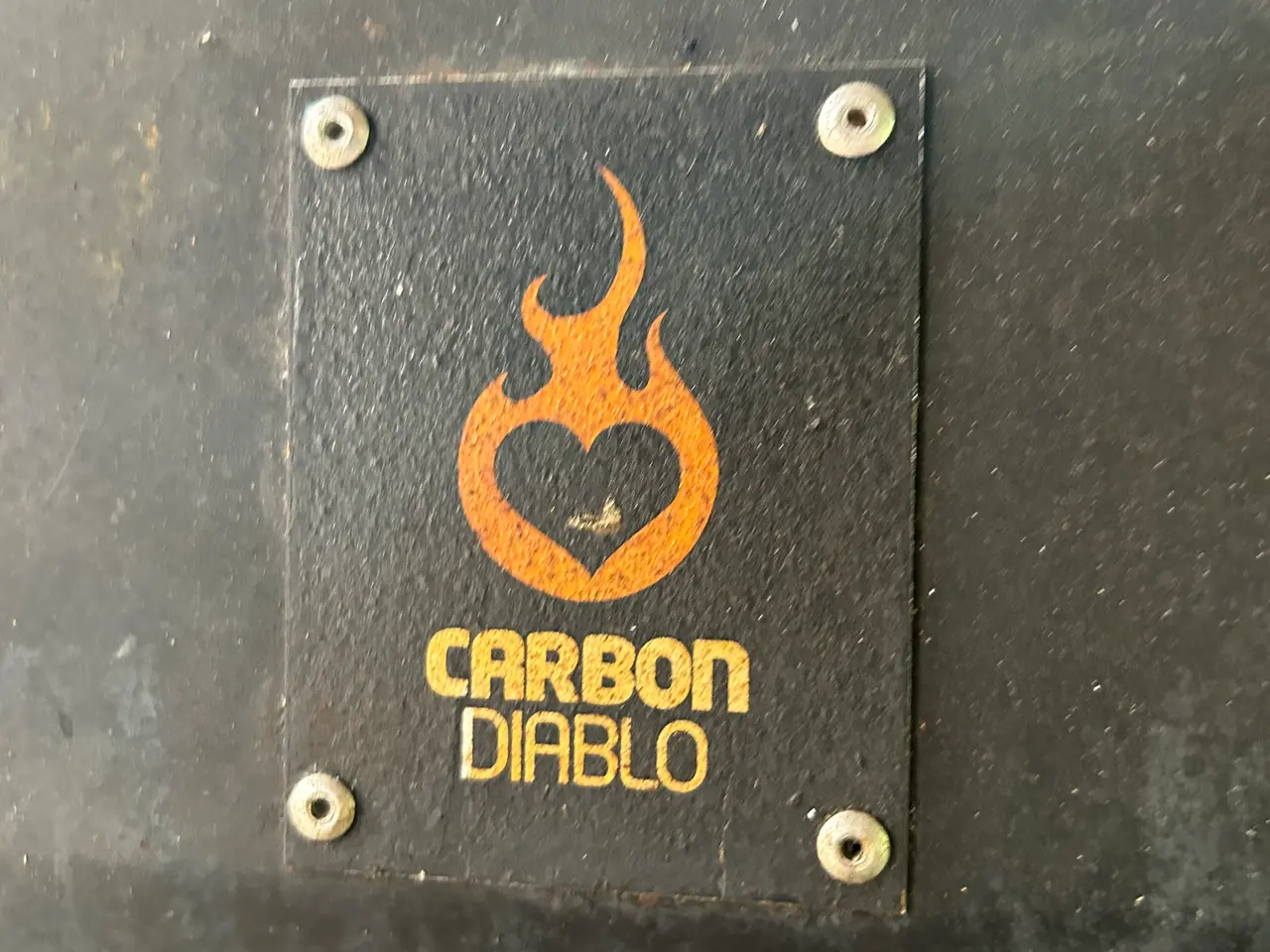 Billede 2 - Mestergrill/pattegrisgrill på stativ CARBON DIABLO 150x60x121 cm.