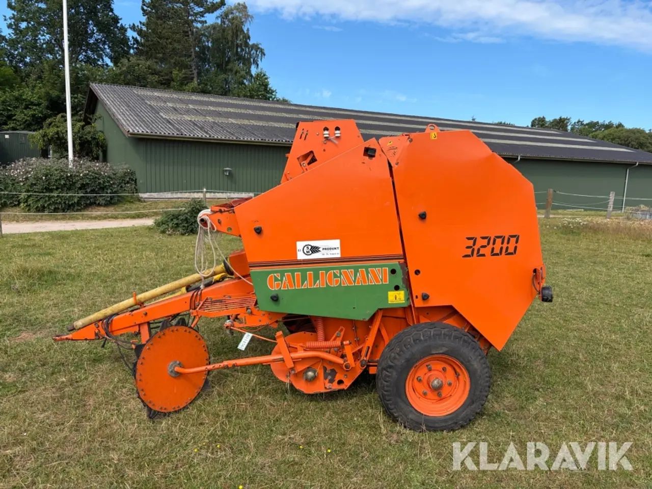Billede 2 - Rundballepresser Gallignani 3200