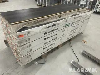 Plankegulv Välinge Bredebro i egetræ 76 m2