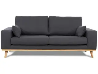 Torino 2 pers. sofa Koksgrå