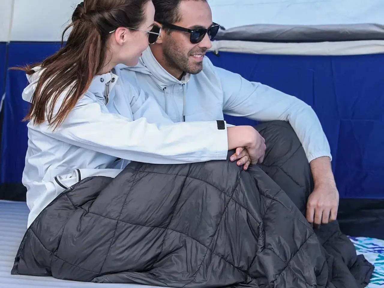 Billede 1 - Ny: Fiber tæppe outdoor / blødt vandafvisende