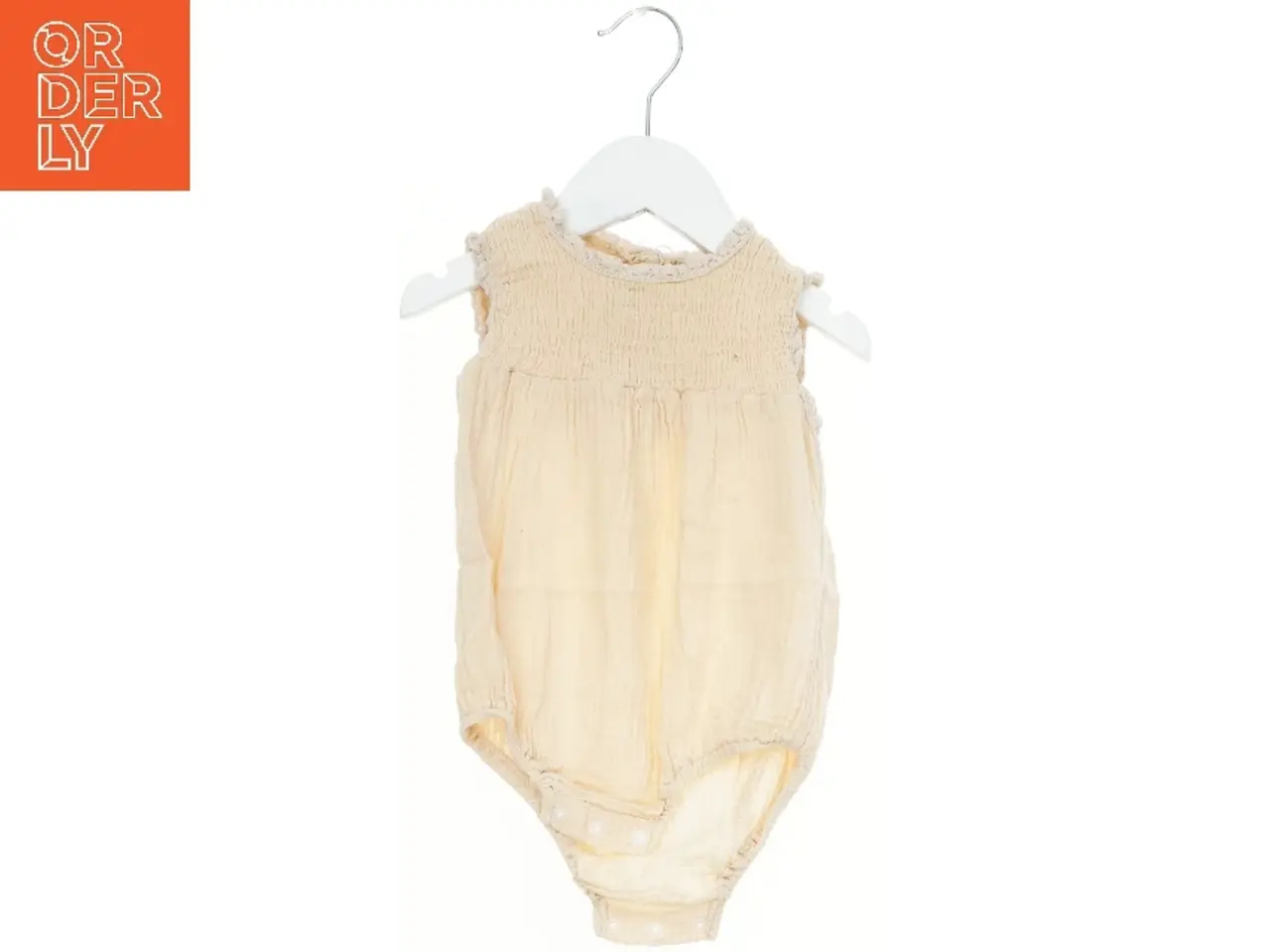 Billede 1 - Beige bodystocking til baby fra Memory Life (str. 80)