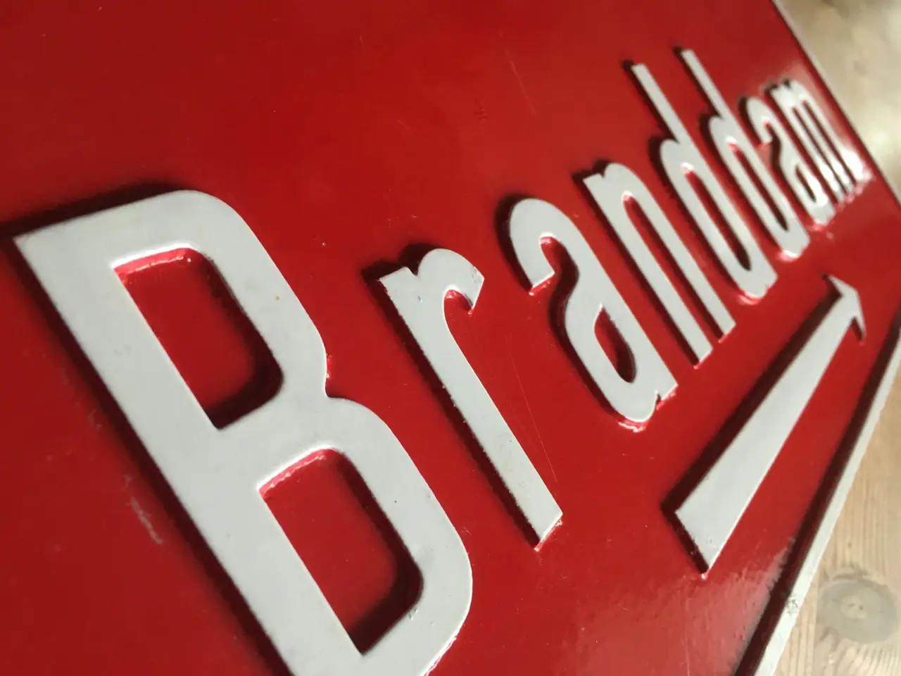 Billede 2 - Branddam skilt