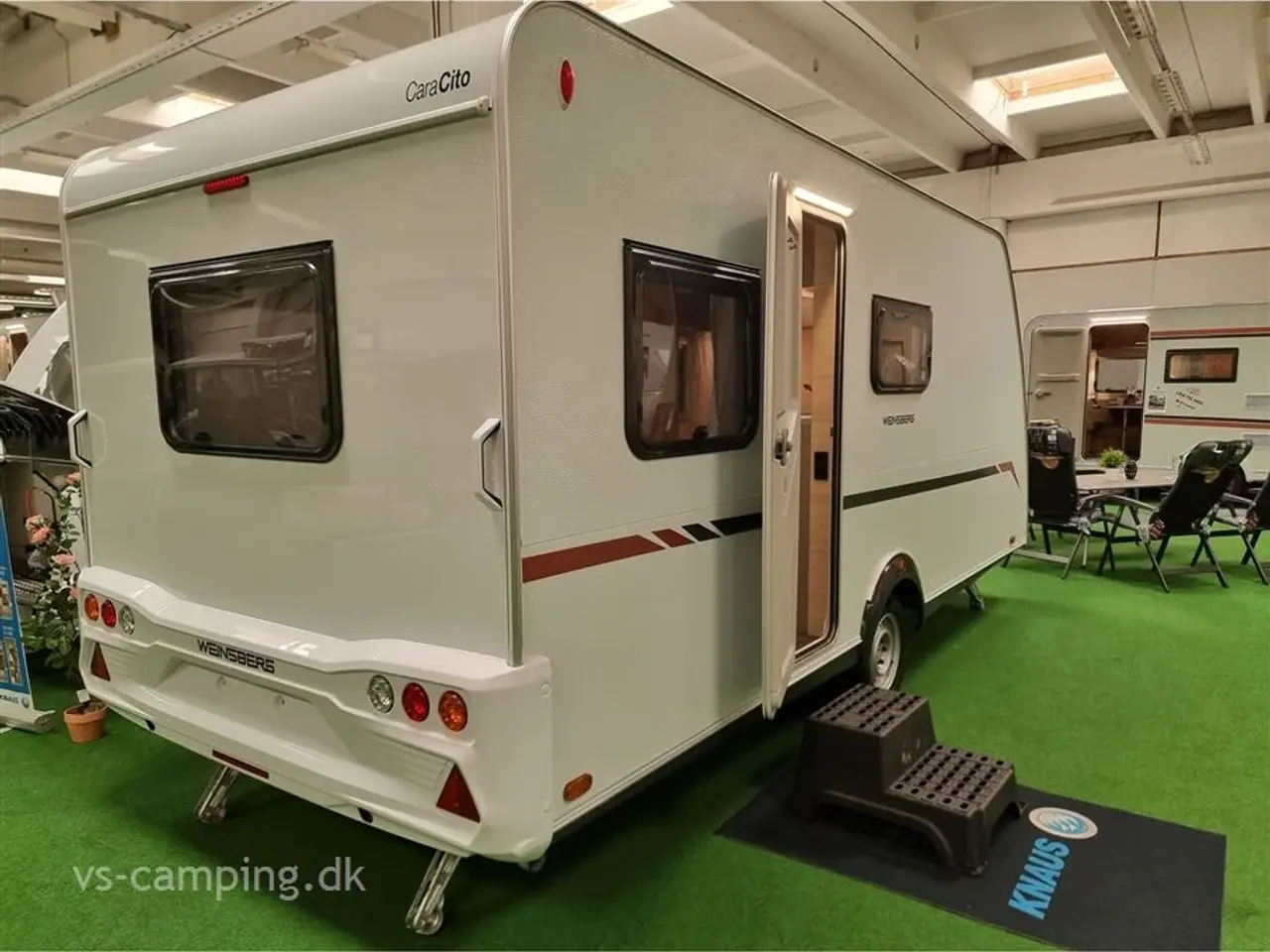 Billede 2 - 2025 - Weinsberg CaraCito 470 EU E-Power ATTRAKTIV CAMPINGVOGN MED ENKELTSENGE & RUNDSIDDEGRUPPE