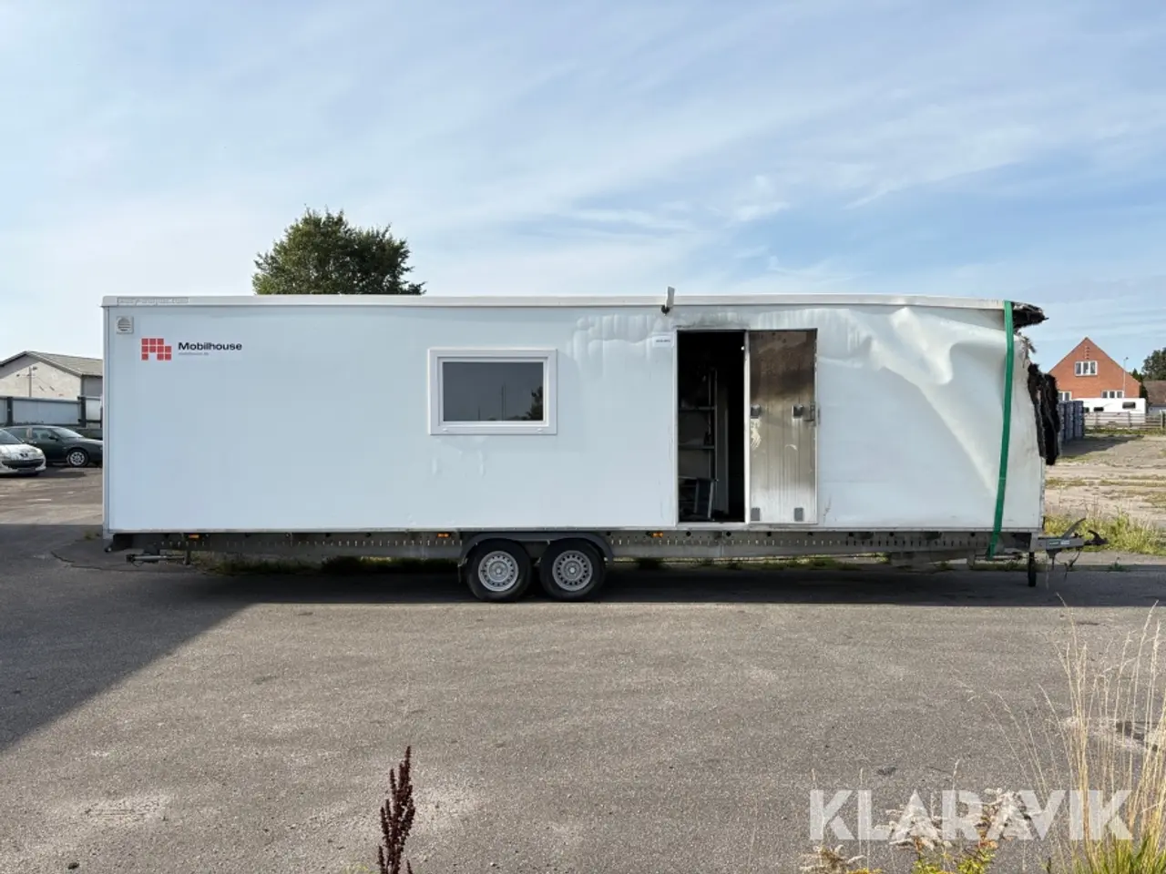 Billede 2 - Personalevogn Mobilhouse brandskadet
