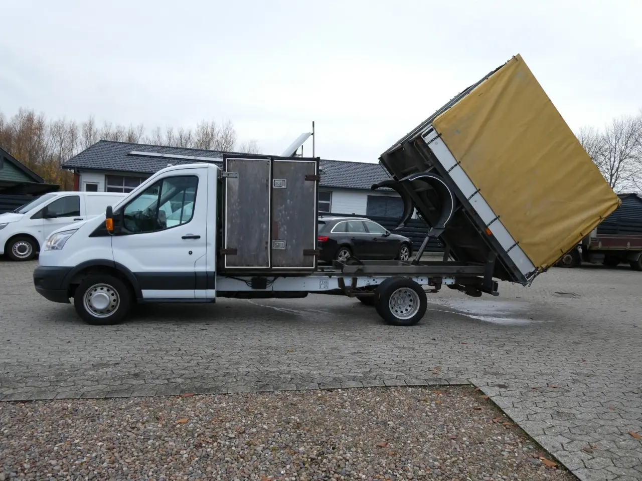 Billede 12 - Ford Transit 470 L4 Chassis 2,2 TDCi 155 Trend Db.Kab Ladvogn m/tip
