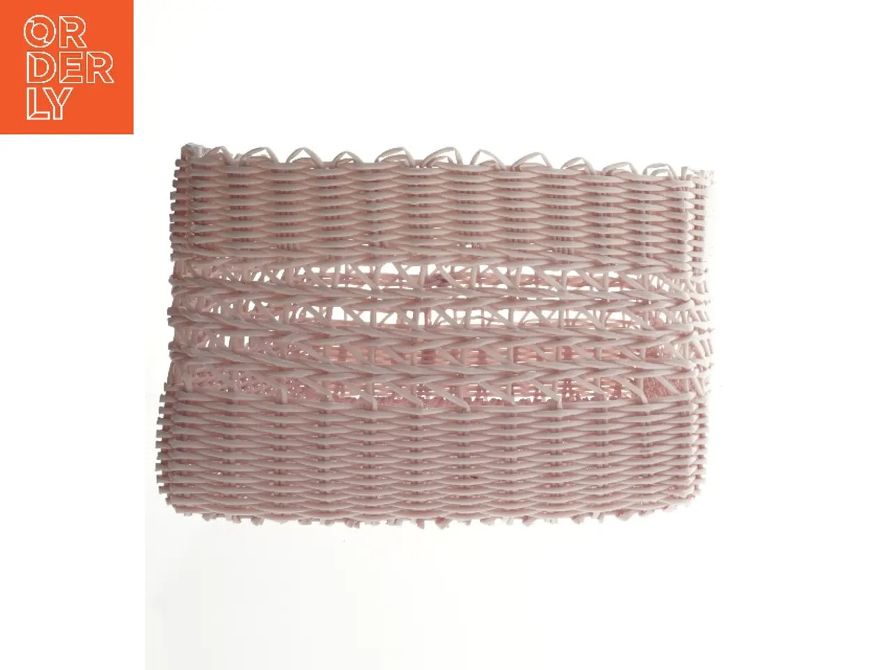 Billede 2 - Flettet kurv (str. 37x30 cm)