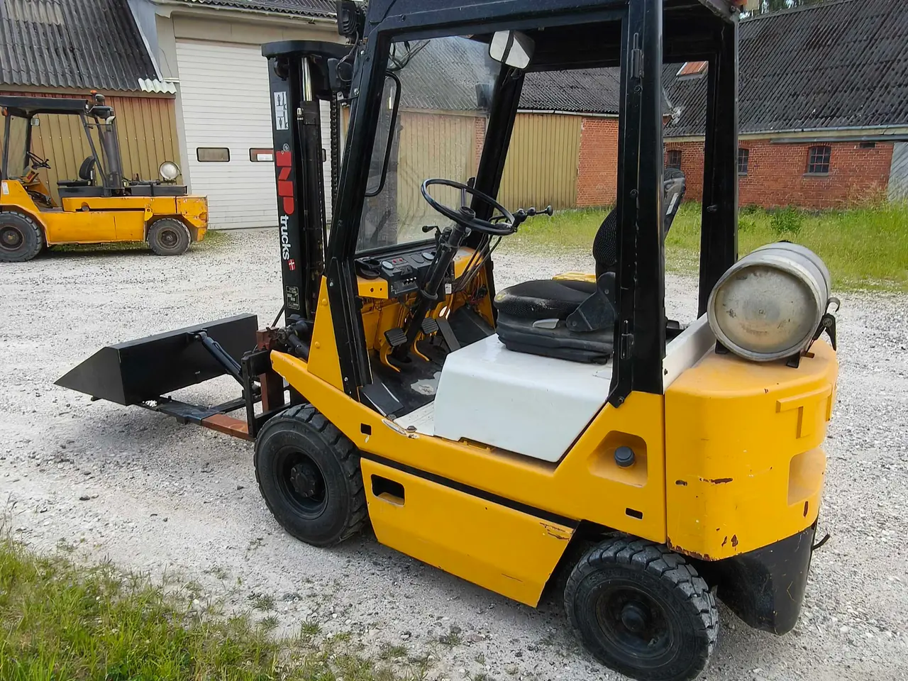 Billede 6 - Tcm Gastruck med hydraulisk skovl. 