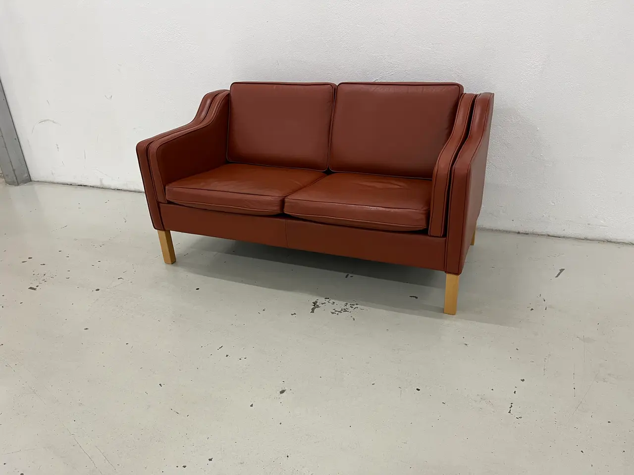 Billede 2 - Eksklusiv Mogens Hansen MH195 2 Pers.Sofa i cognac
