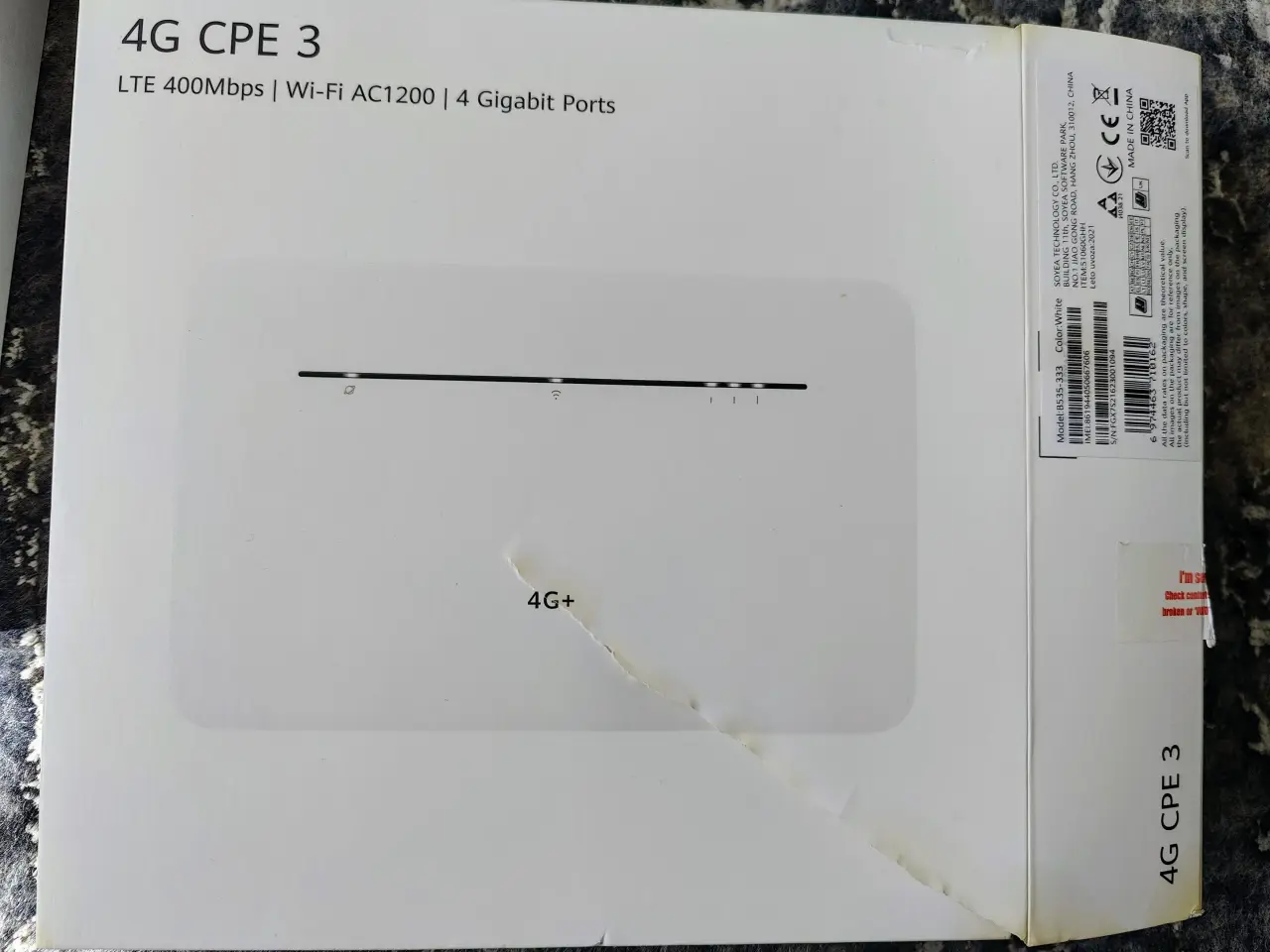 Billede 2 - Soyealink Huawei 4G router