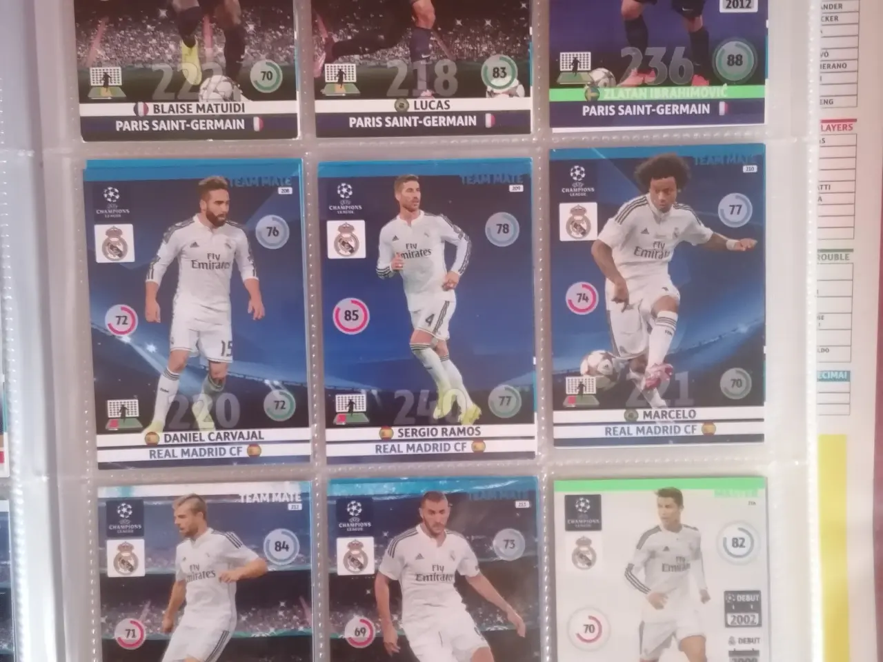 Billede 1 - Champions League 2014 -Ronaldo,Messi, Ibrahimovic