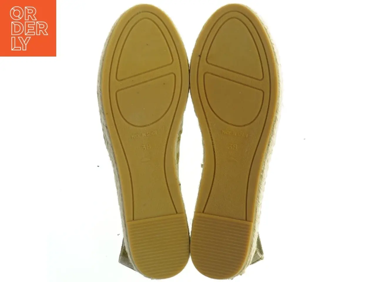 Billede 3 - Espadrillos i guld og hvid fra Nome (str. 38)
