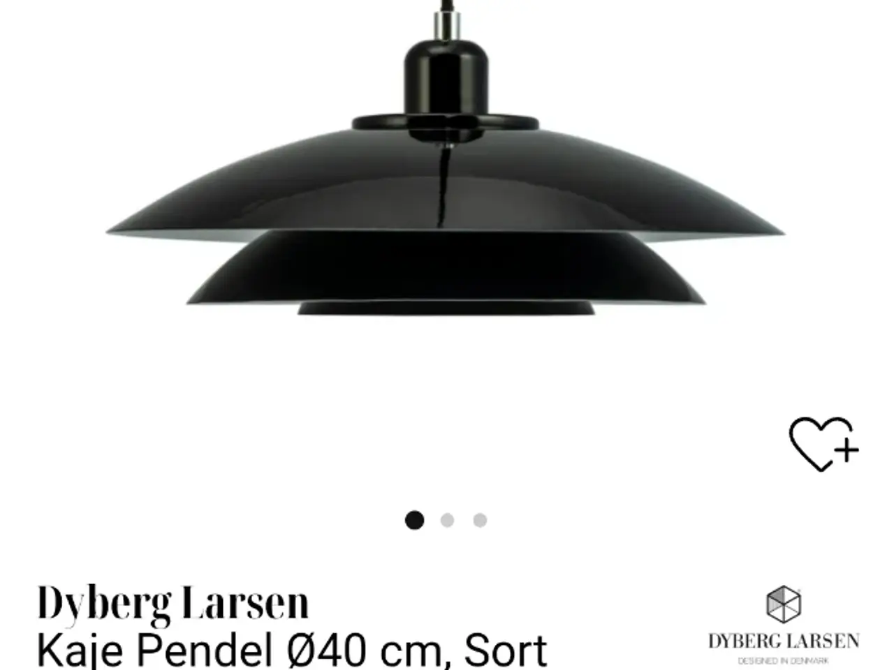 Billede 1 - Dyrberg Larsen pendel