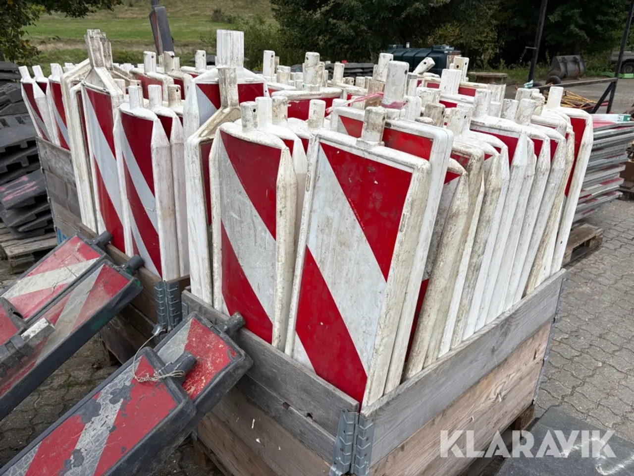 Billede 3 - Afmærkning / slikkepind - ca 100 styk / 2 paller