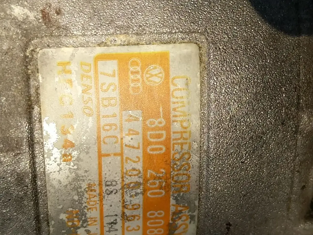Billede 4 - Klimakompressor VW Passat / Audi A4
