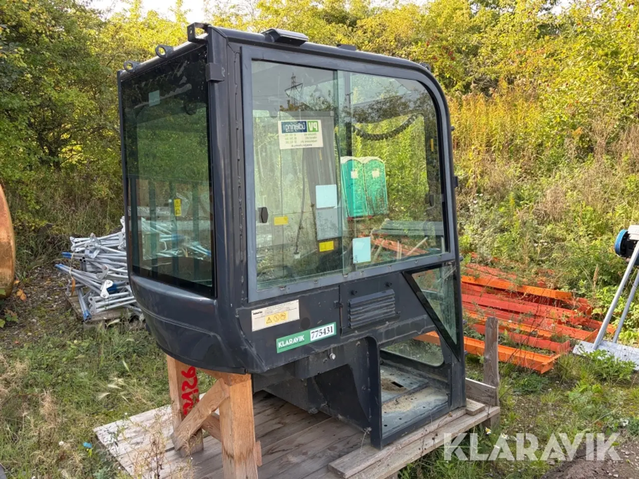 Billede 4 - Førerkabine til Gravmaskine Komatsu PC80MR-5