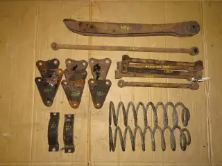 Volvo 142,144,145,164 bærearm,tværstang,fjeder m.m