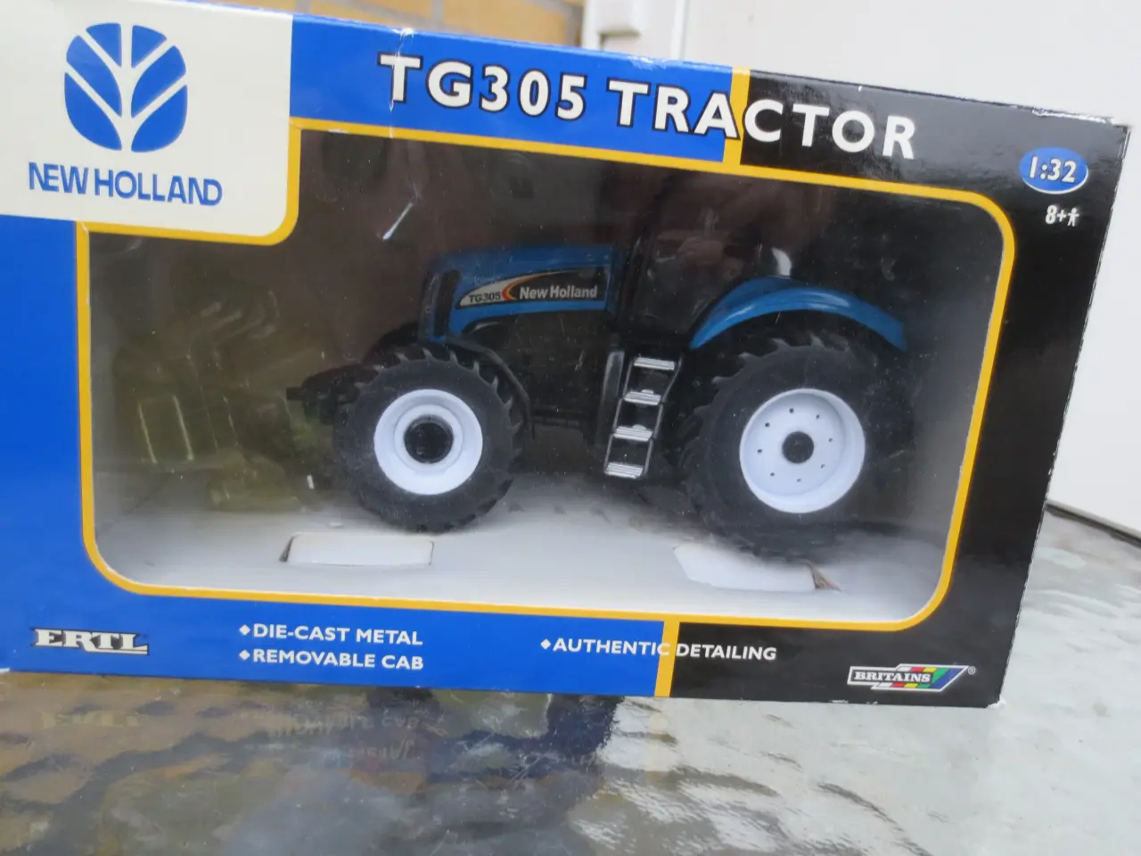 Billede 3 - 2 stk Modeltraktor Landini 9880 - New Holland 