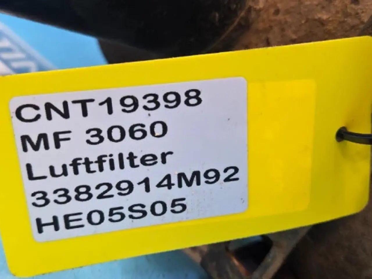 Billede 4 - Massey Ferguson 3060 Luftfilter 3382914M92