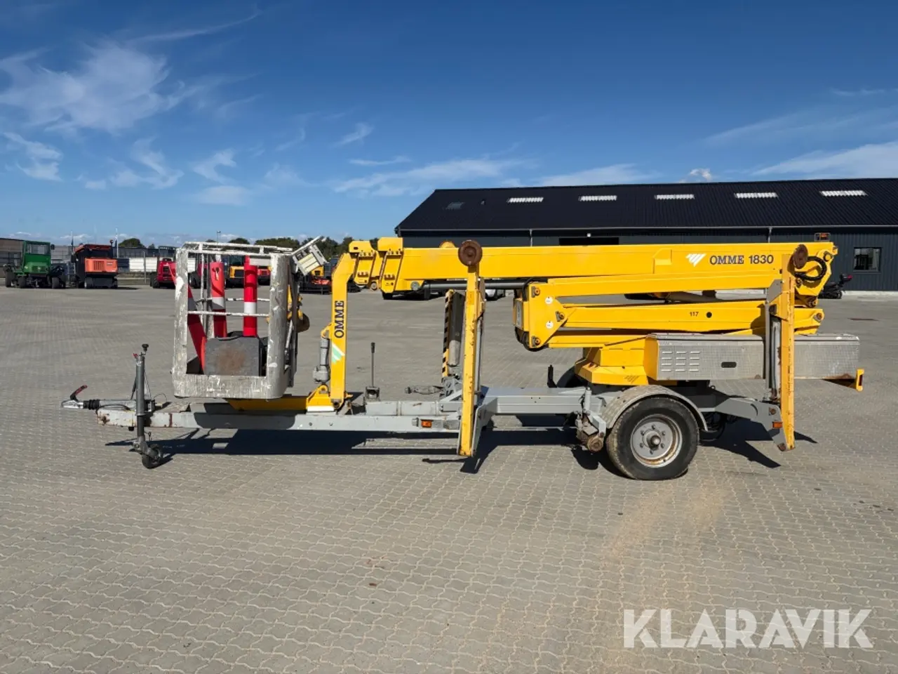 Billede 2 - Knækarm-trailerlift Omme 1830EBZX