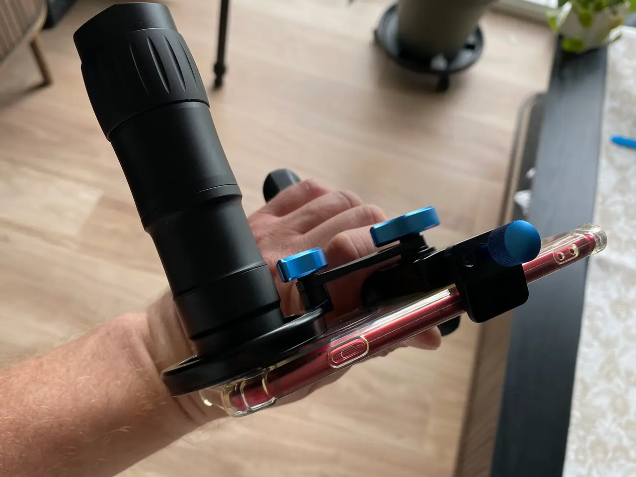 Billede 12 - Stort Sirui TL-400-3 linsesæt til smartphone + sta