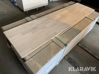 Gulv Moland Parket Classic Bøg Hvid Matlak 22mm   47,88m2