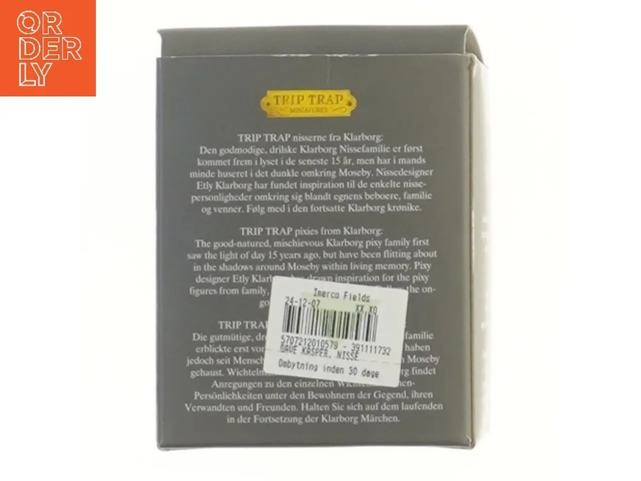 Billede 3 - Nissefigur Kasper fra Trip Trap (str. 8,5 cm)