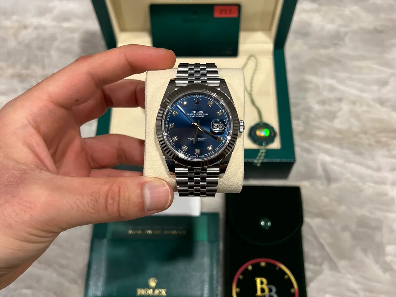 Billede 2 - Rolex Datejust 126334, 41 mm