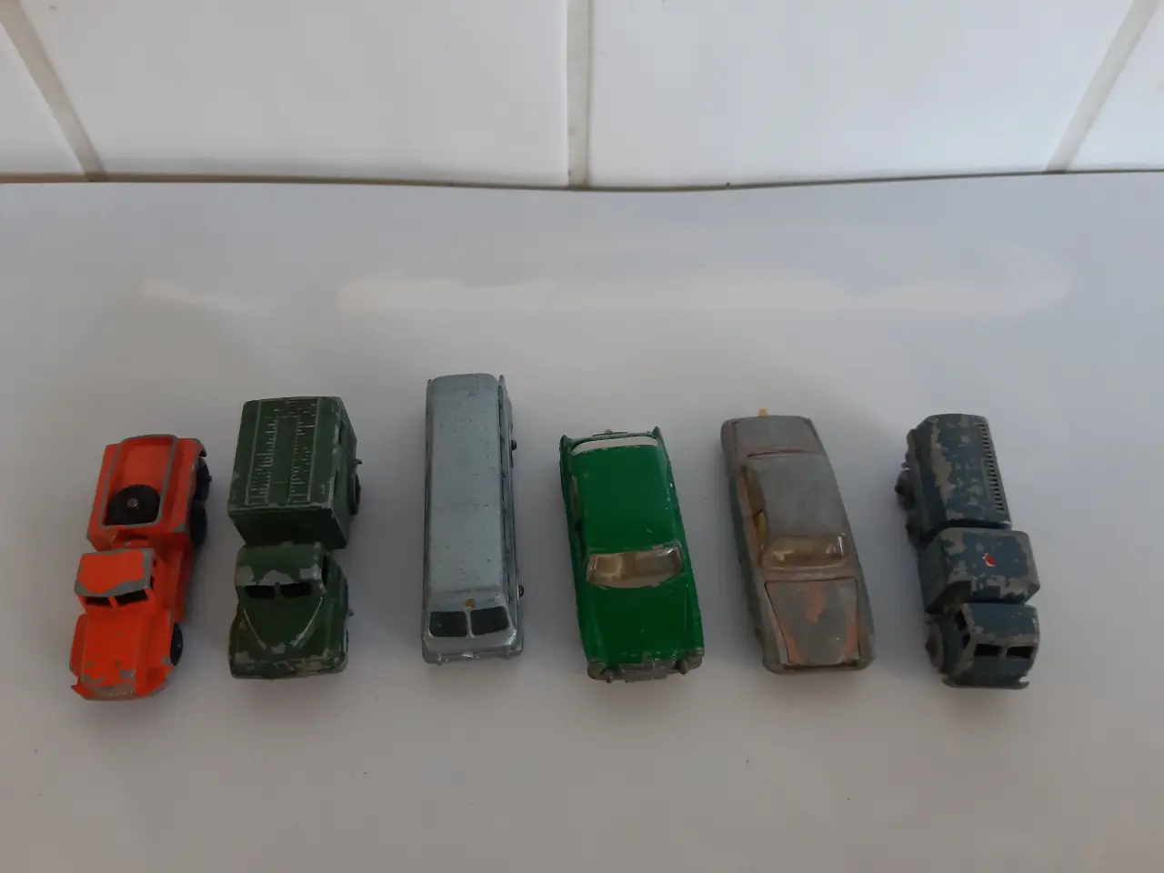 Billede 3 - By Lesney 6 stk Vintage modelbiler.