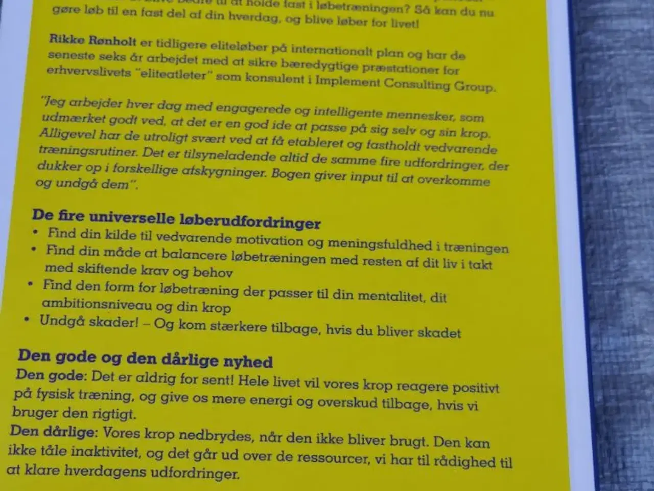 Billede 4 - Bog: Bliv løber for livet