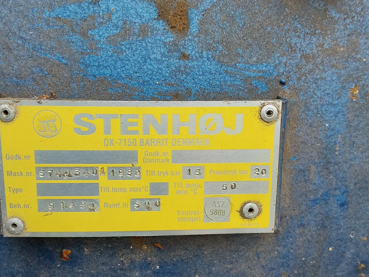 Billede 1 - Stenhøj kompressor