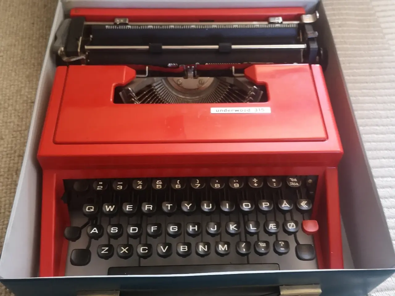 Billede 1 - Underwood 315 skrivemaskine