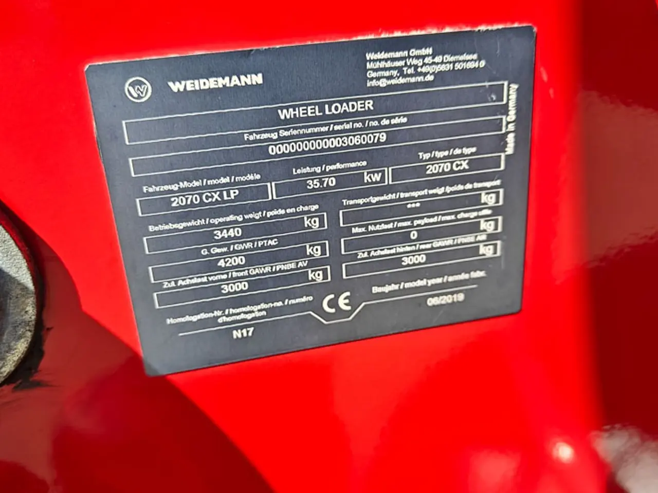 Billede 18 - Weidemann 2070 CX50 LP