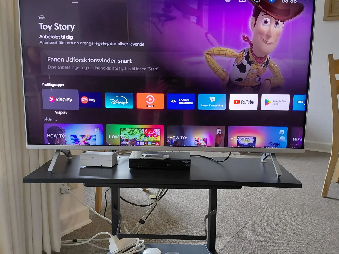 Billede 1 - TvPhilips 43pus8507/12 4k smart tv.