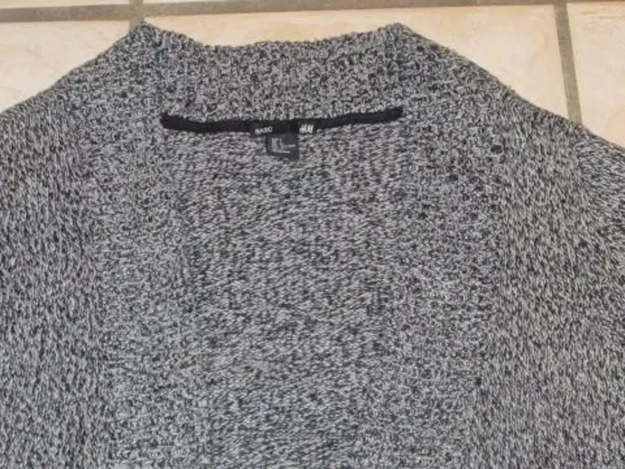 Billede 2 - Str. L, åben strik cardigan