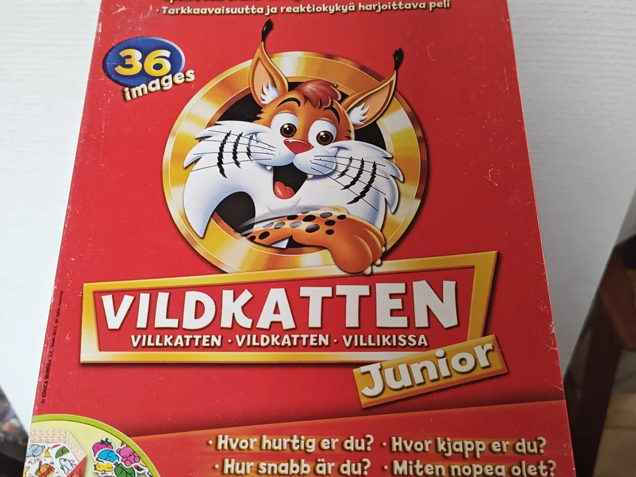 Billede 1 - Vildkatten Junior Brætspil
